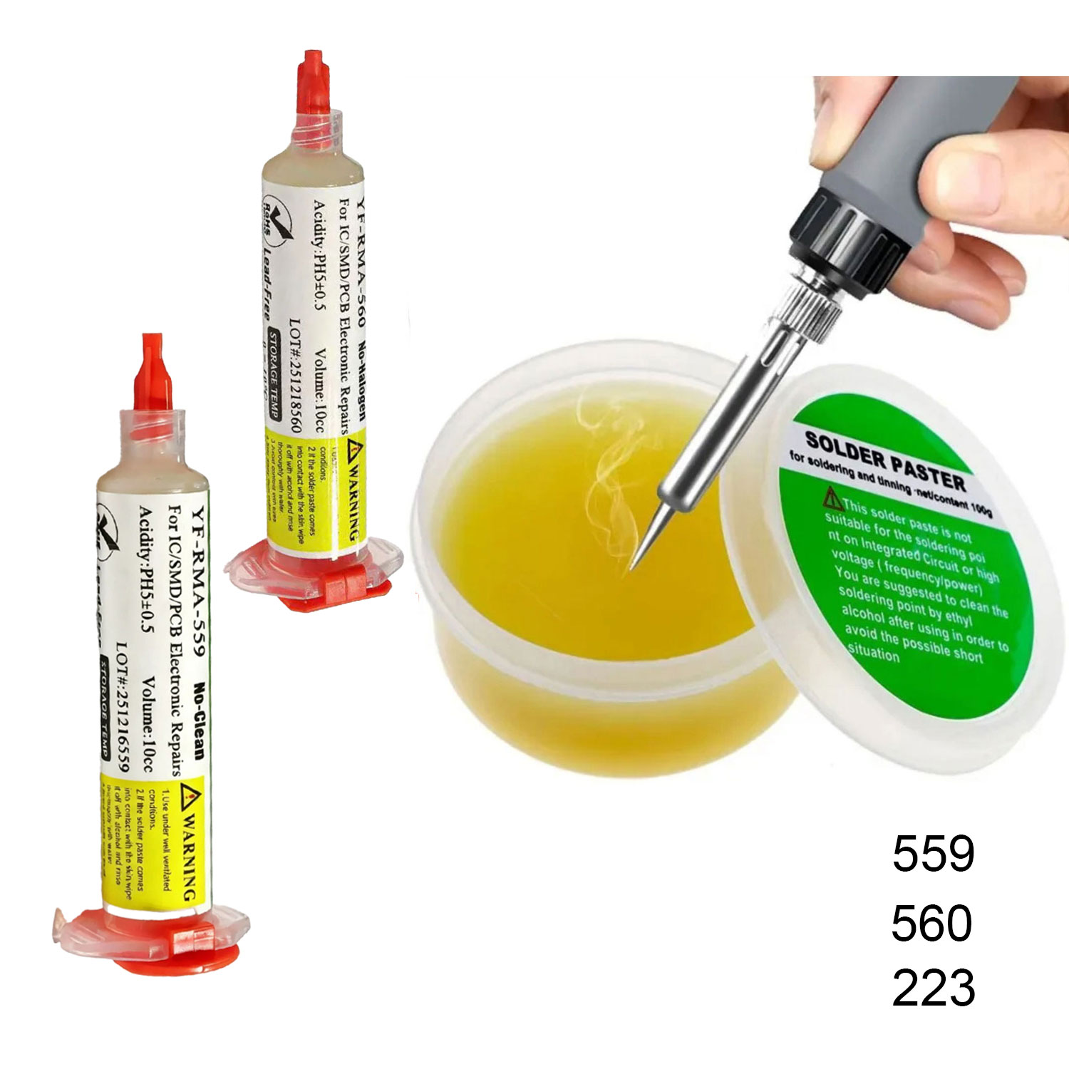Soldering Flux Liquid - Solder Flux 559 560 223No Clean
