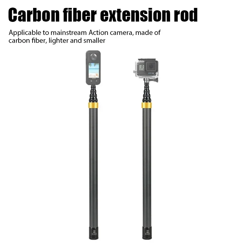Carbon Fiber Invisible Extende - Insta360 Camera Go 3 评论和价格