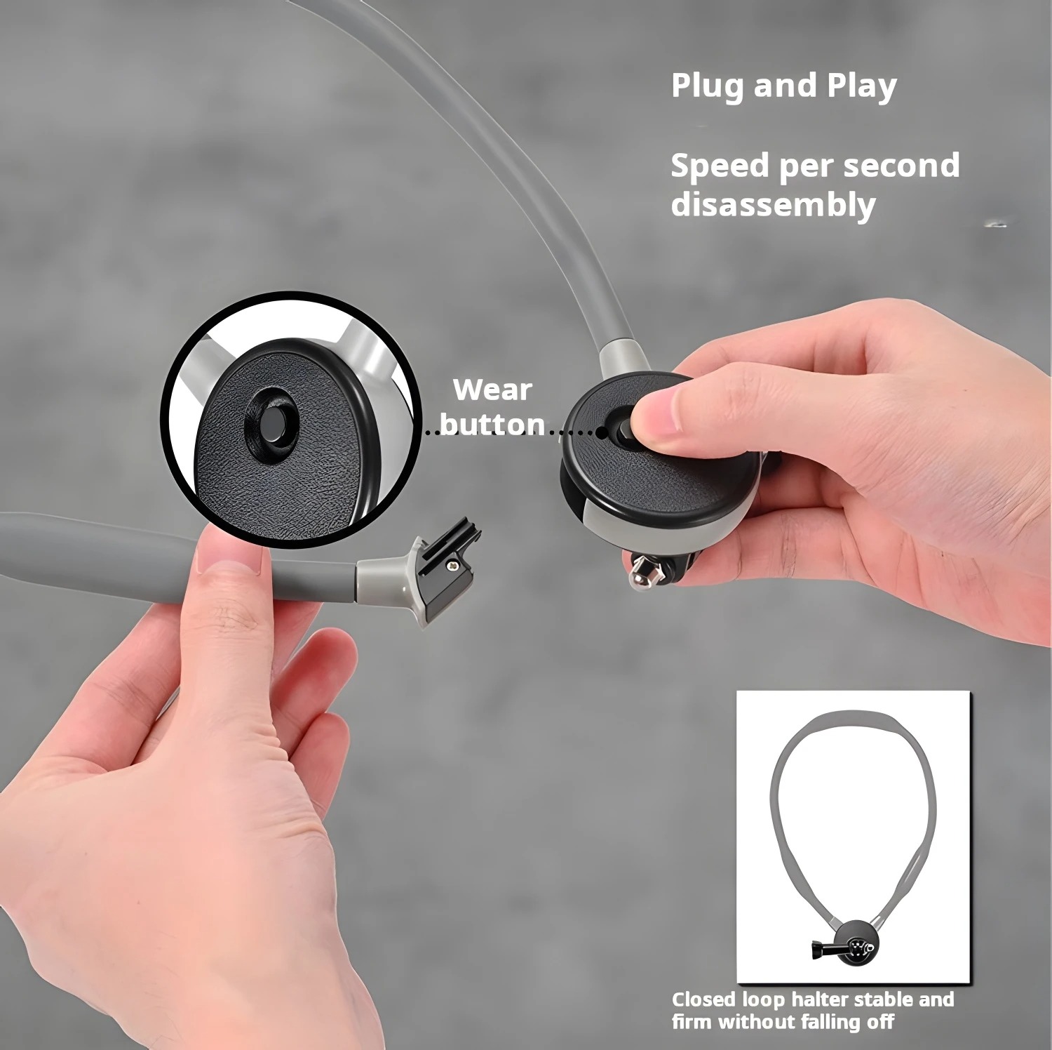 Silicone Neck Mount Soft for G - Insta360 Camera Go 3 评论和价格