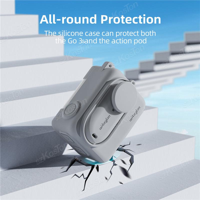 Silicone Protective Case For I - Insta360 Camera Go 3 评论和价格