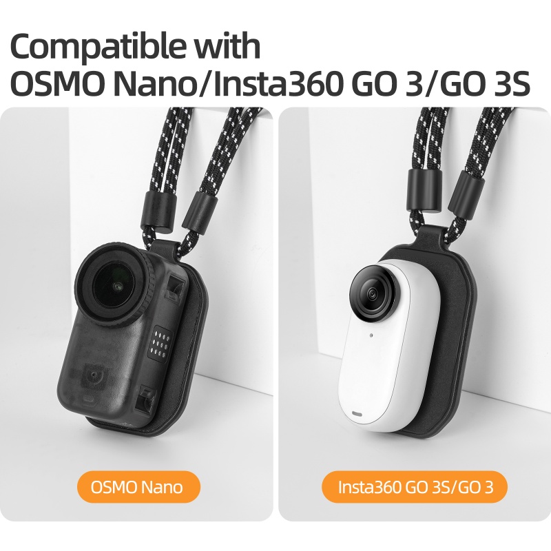 Magnetic Camera Mount Neck Lan - Insta360 Camera Go 3 评论和价格
