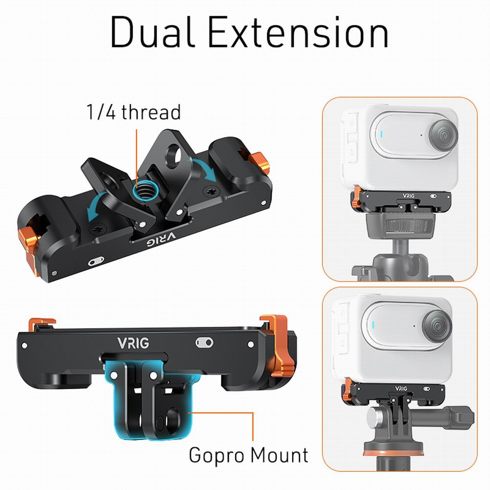 VRIG Aluminum Magnetic Chargin - Insta360 Camera Go 3 评论和价格