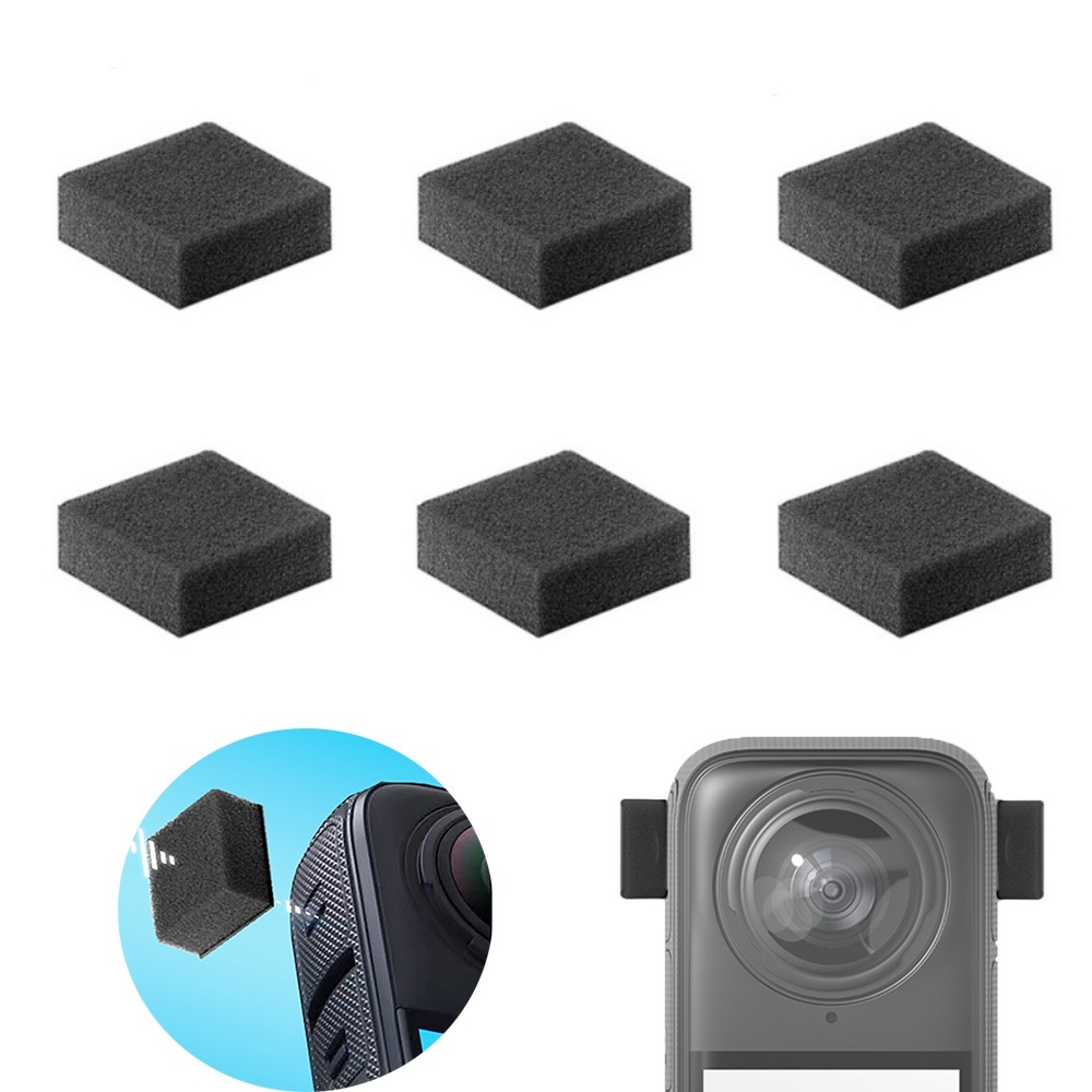 6Pcs Mic Windscreen For Insta3 - Insta360 Camera X4 评论和价格